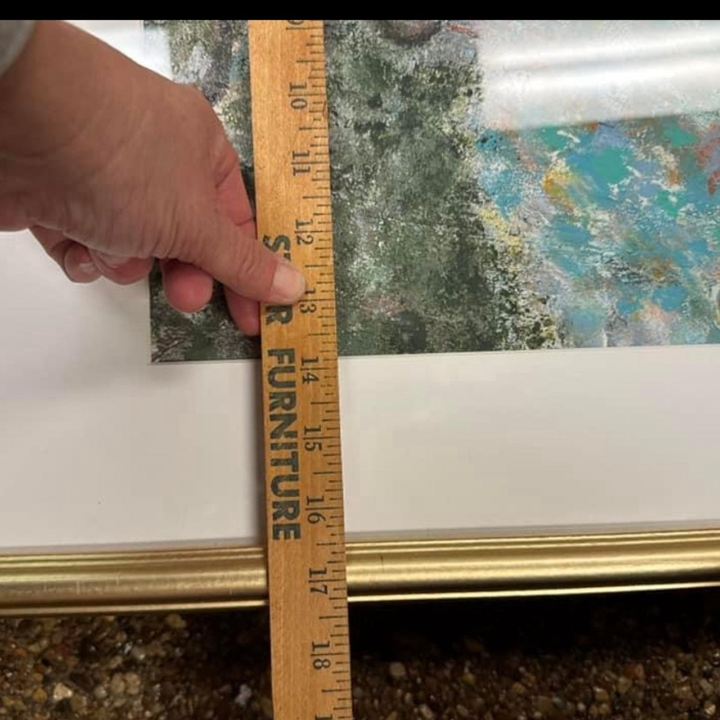 Original framed water color painting one of a kind