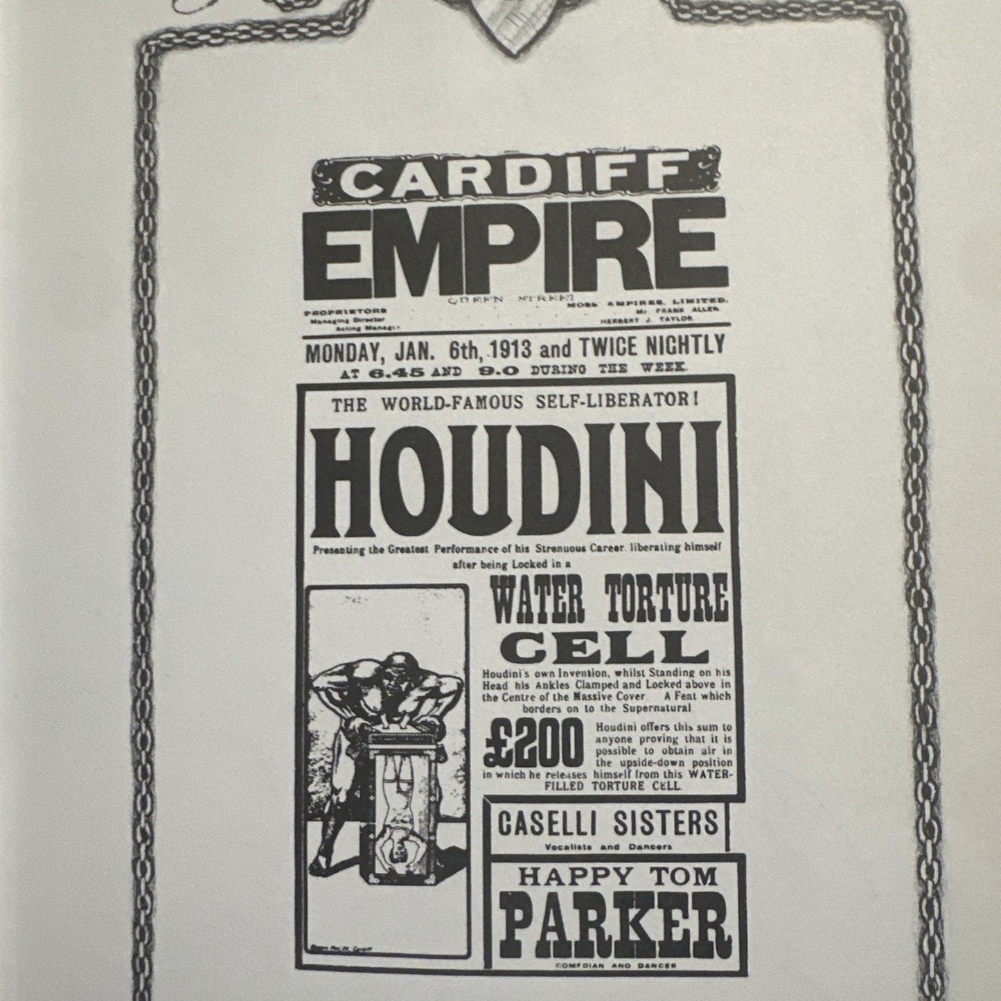 The Houdini Box by Brian Selznick (1991, Hardcover) First Edition Signed