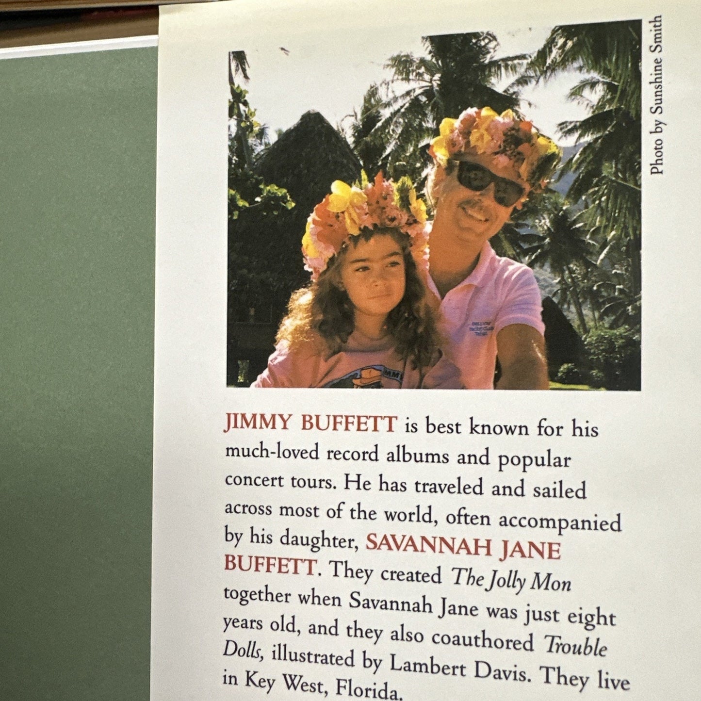 The Jolly Mon by Savannah Jane Buffett and Jimmy Buffett (1988, Hardcover)