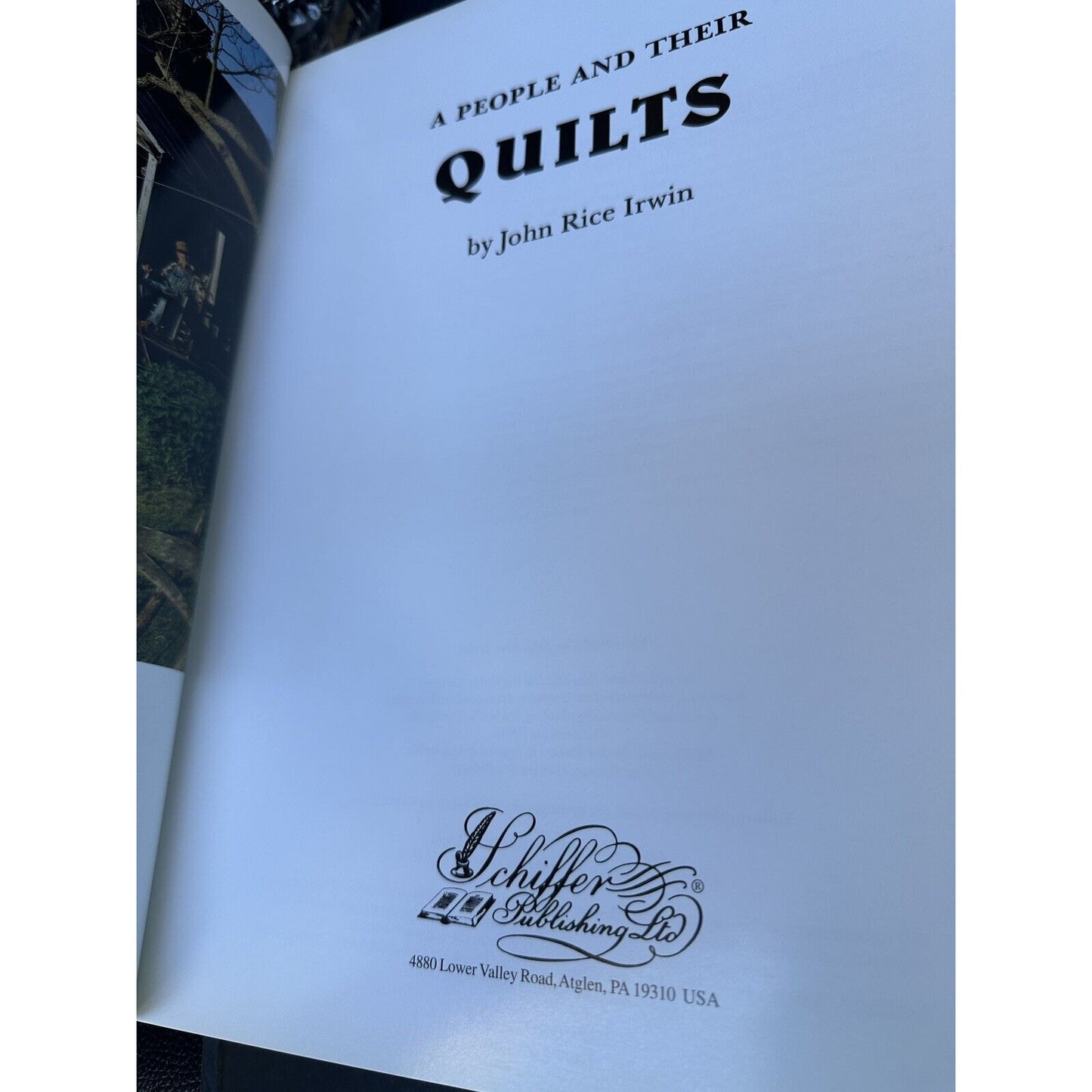 A People and Their Quilts Paperback John Rice Irwin