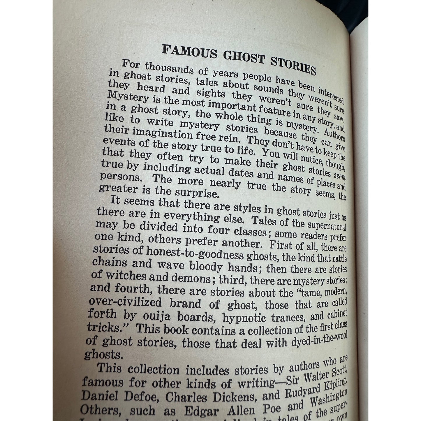 Famous Ghost Stories 1918 Edited by J Walker McSpadden