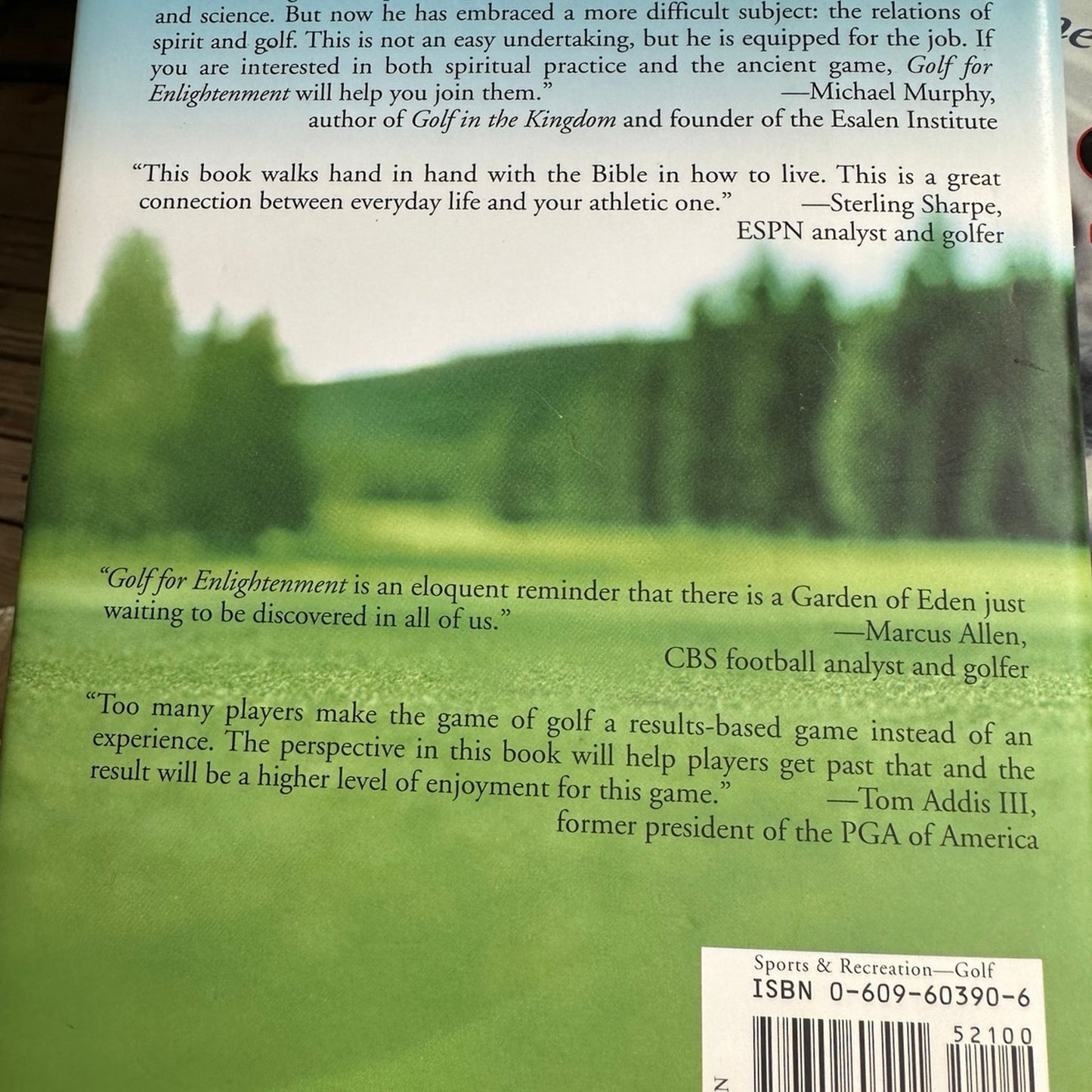 Golf for Enlightenment: The Seven Lessons for the Game of Life