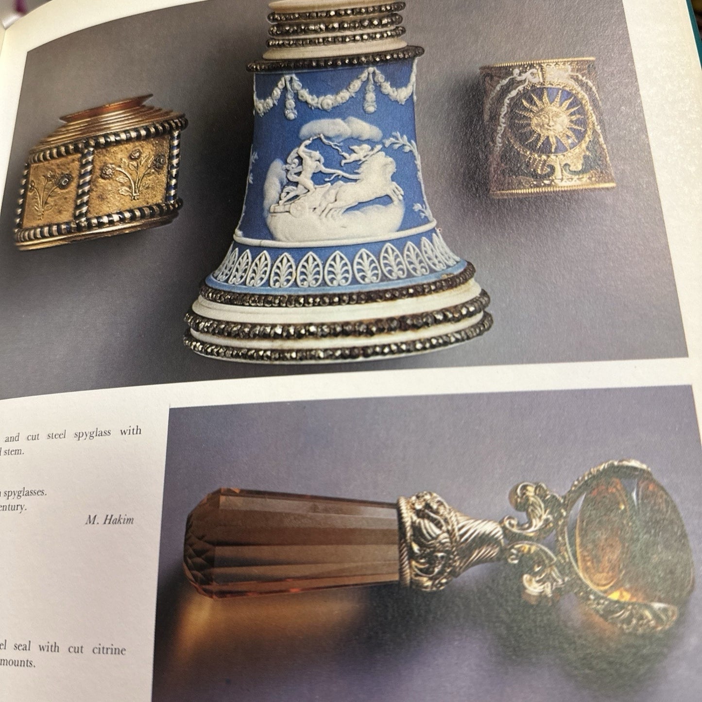 HARDBACK GOLD AND ENAMELWARE IN COLOR, Howard Ricketts, 1st edition, 1971