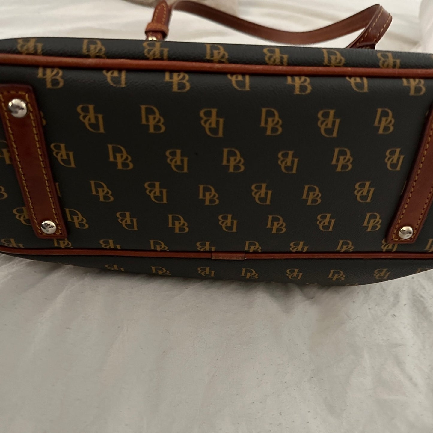 Dooney And Bourke Gretta Small Leisure Shopper Tote Smoke Grey