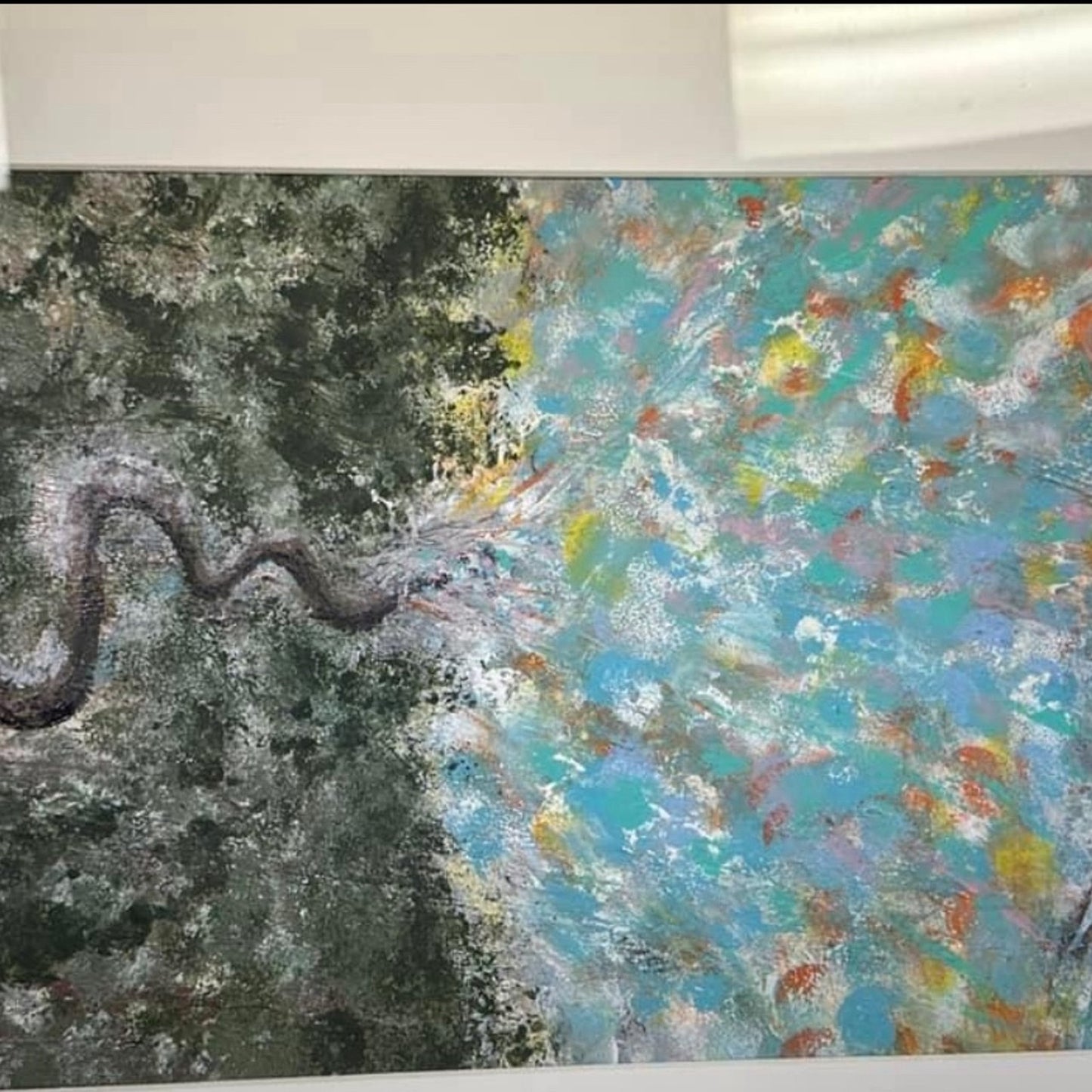 Original framed water color painting one of a kind