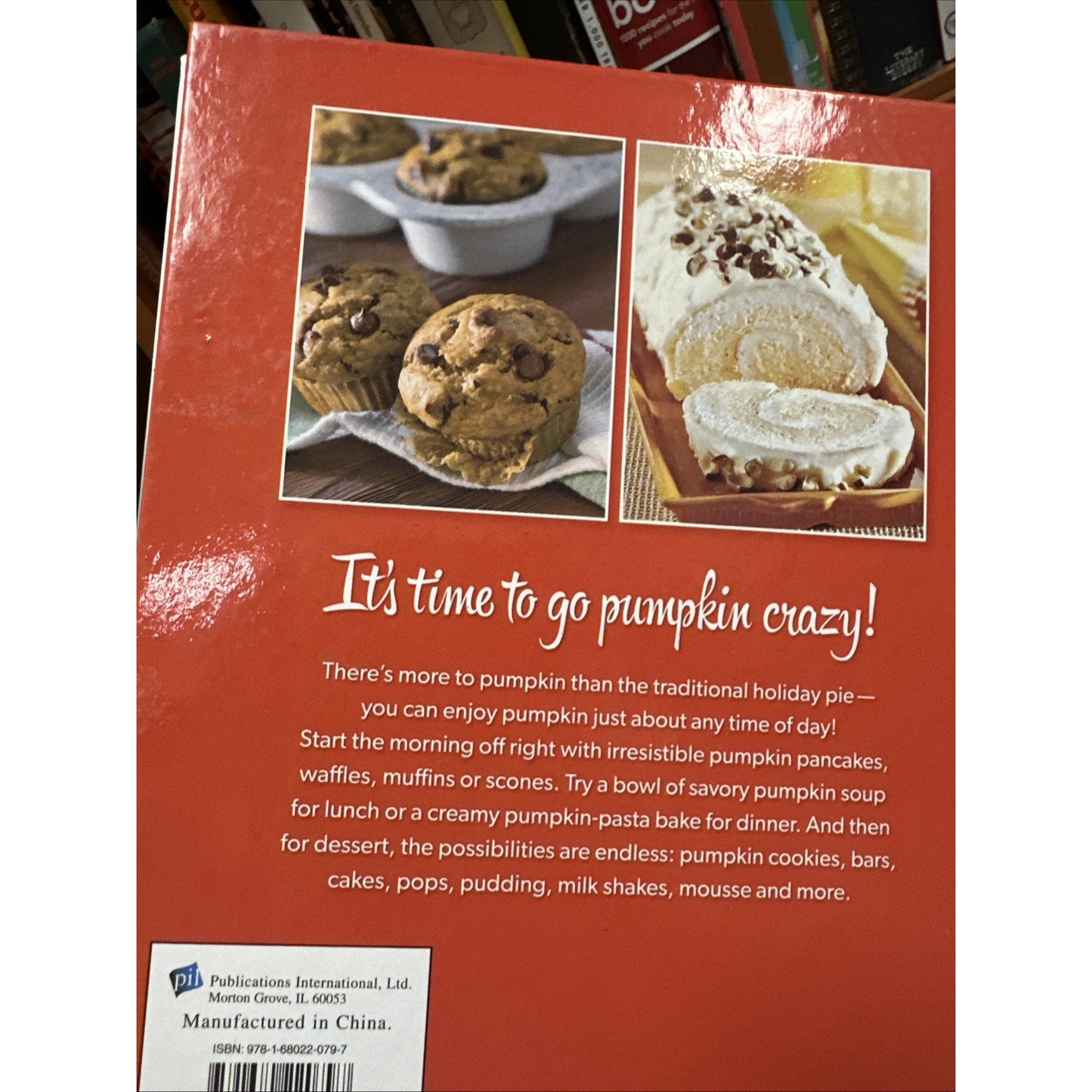Pumpkin Cookbook Hard Cover With Spiral Inside
