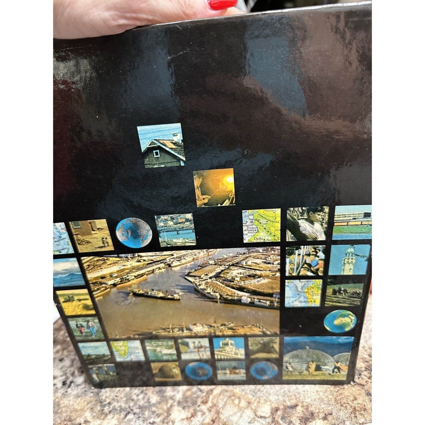 Rand McNally Vintage Illustrated Atlas of Today's World Encyclopedic Ed 1100 pgs