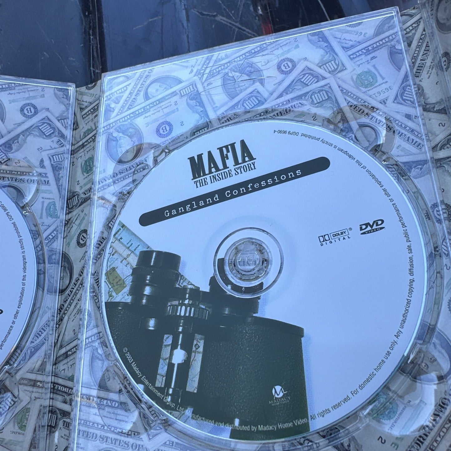 Mafia - The Inside Story (DVD, 2003, 5-Disc Set) Slipcase Organized Crime