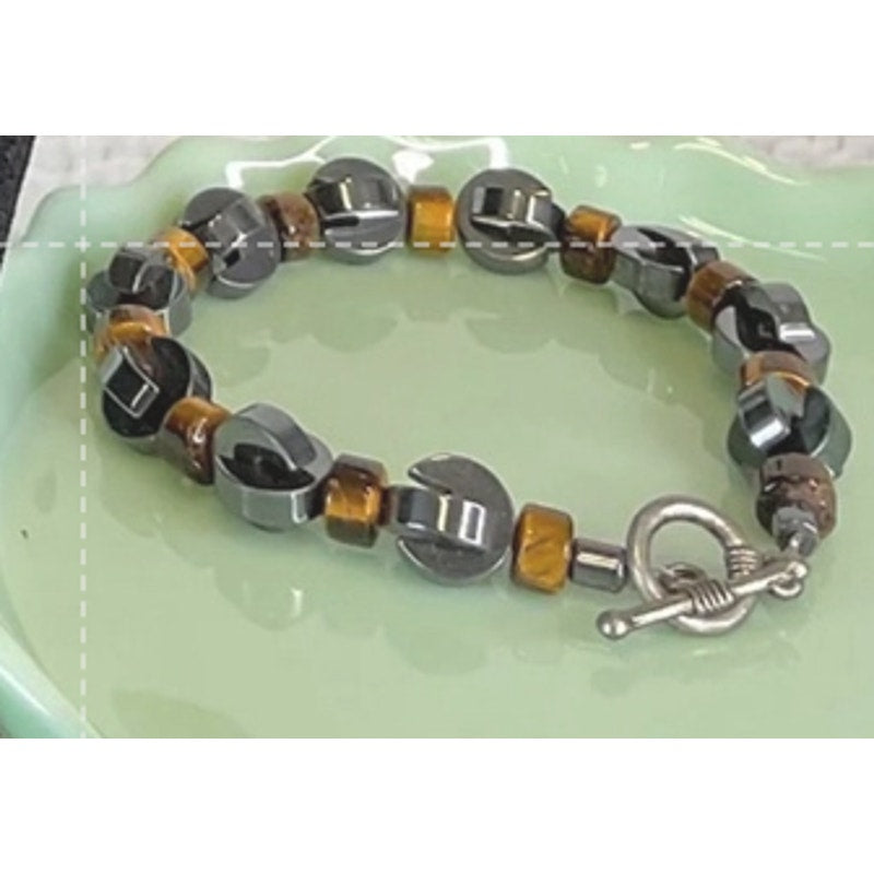 Hematite Bracelet necklace & Bracelet