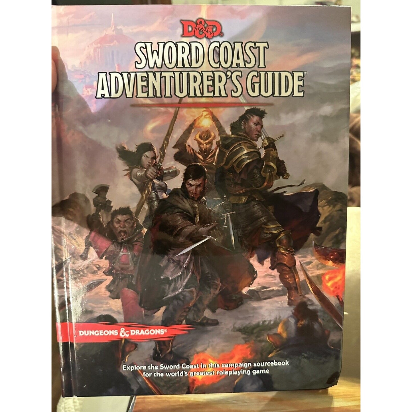 D&D Sword Coast Adventure Guide - Hard Cover Dungeons & Dragons
