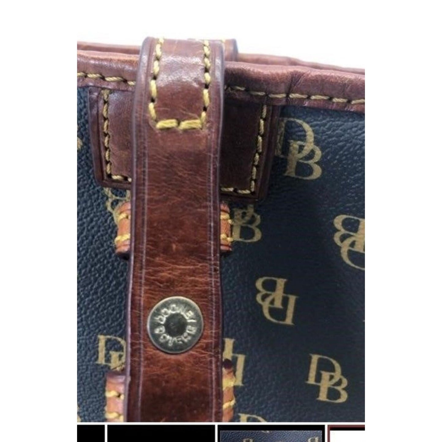 Dooney And Bourke Gretta Small Leisure Shopper Tote Smoke Grey