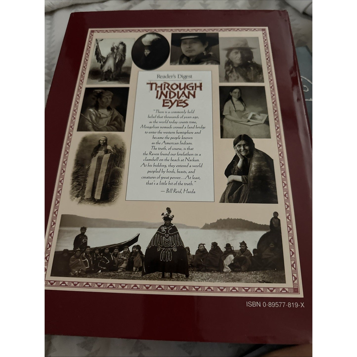 Through Indian Eyes, The Untold Story of Native American Peoples (1995) Vtg Book