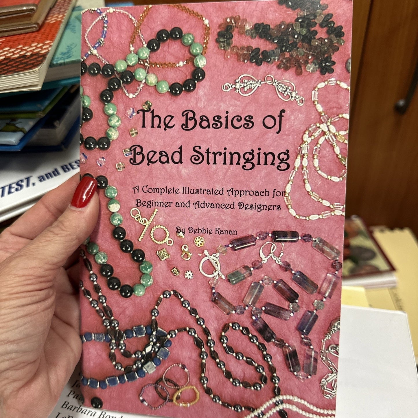2001 The Basics of Bead Stringing Book Beginner to Advanced Borjay Press