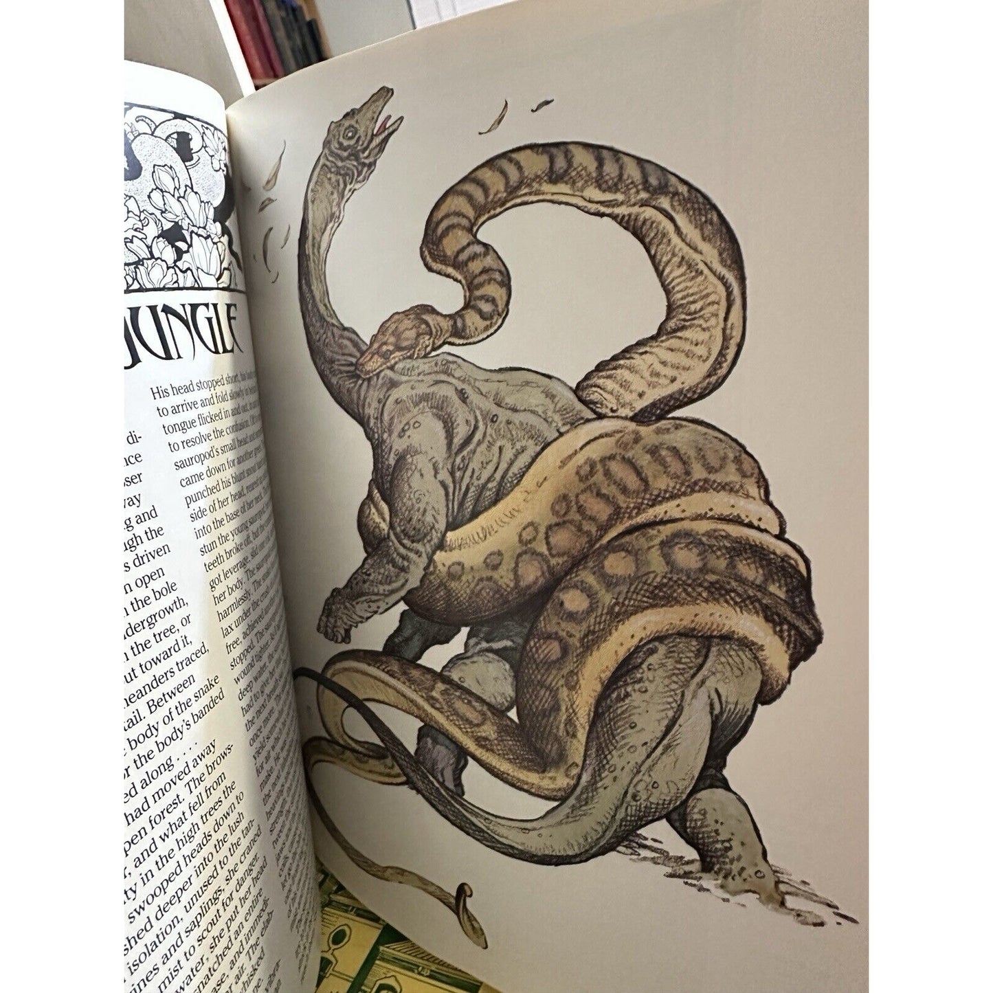 The Dinosaurs A Fantastic View of a Lost Era by William Stout (TPB, Bantam 1981)