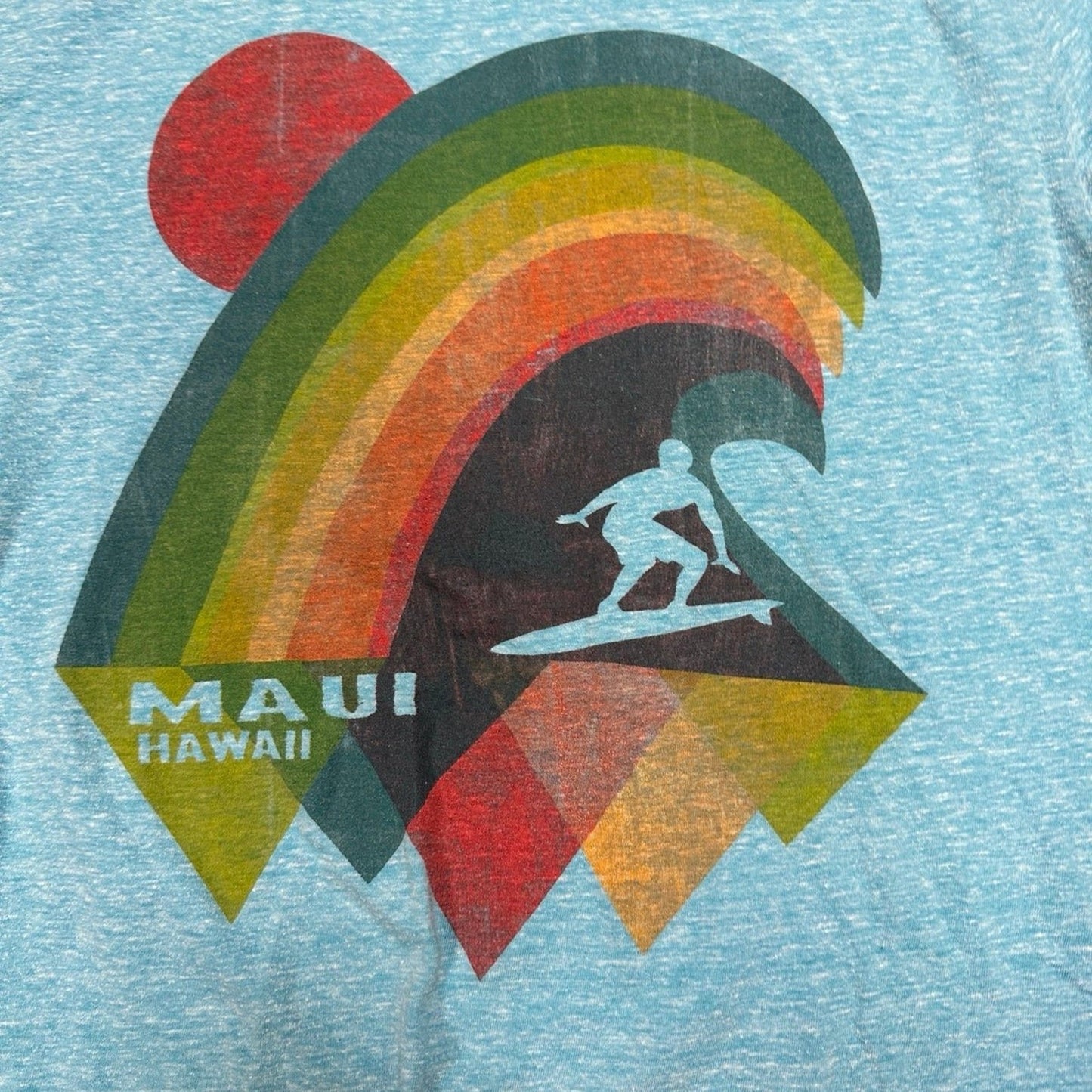 Vintage Maui Hawaii Blue 84 T-Shirt
