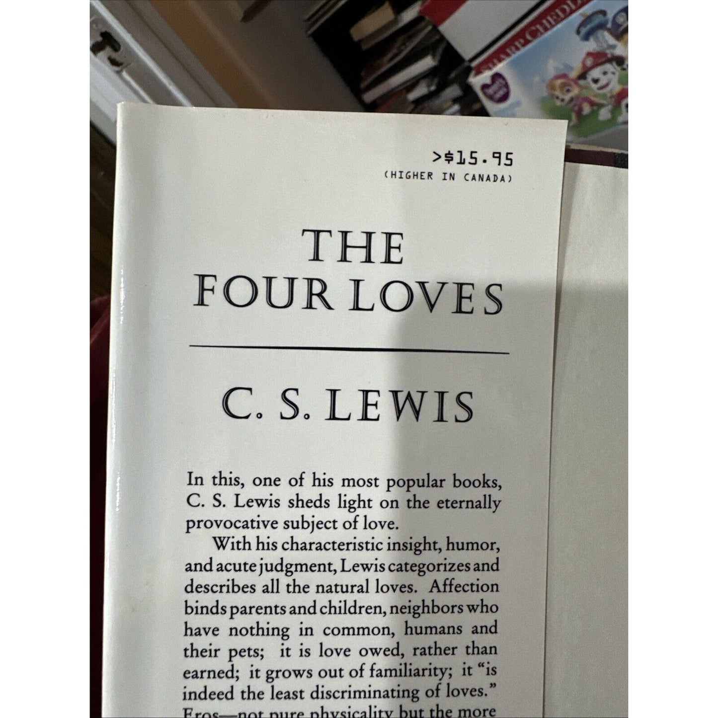 The Four Loves - Hardcover By Lewis, C.S. 1991