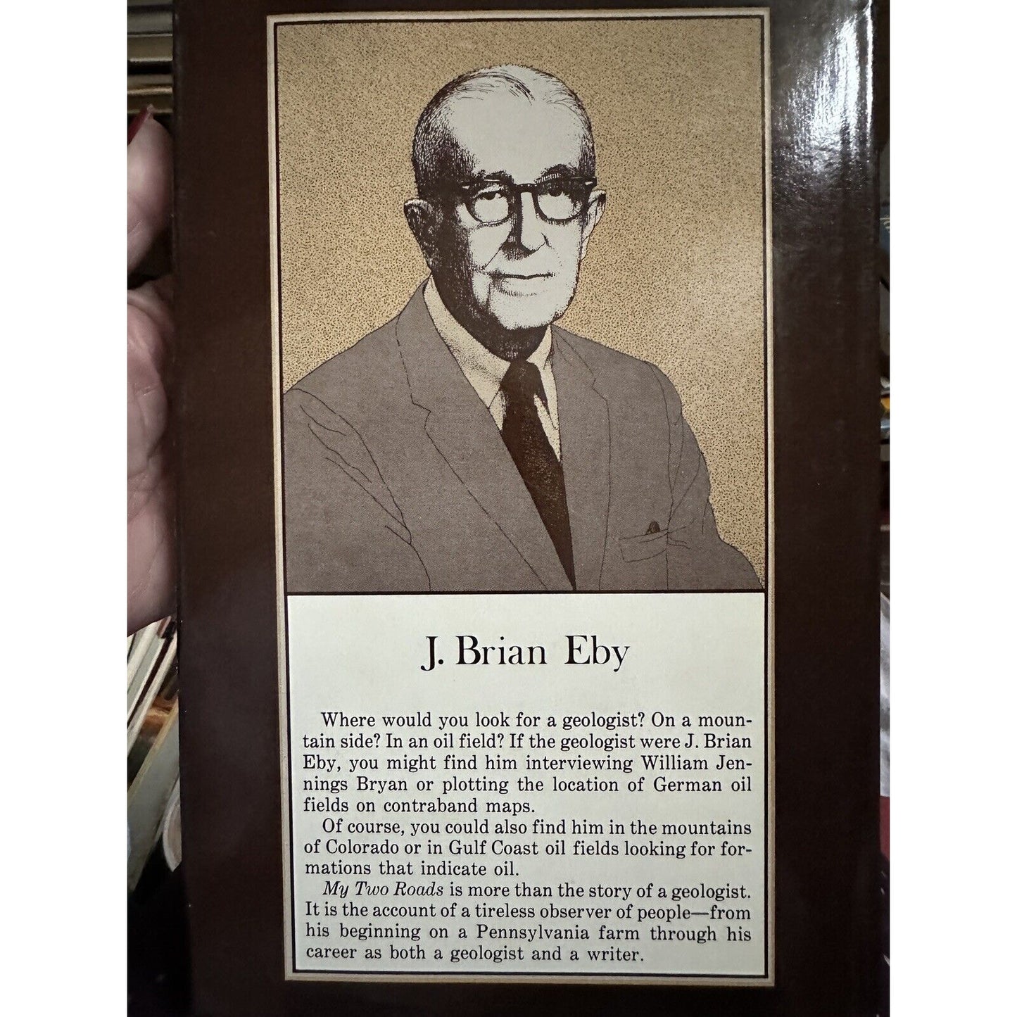 My Two Roads by Eby, J. Brian Signed