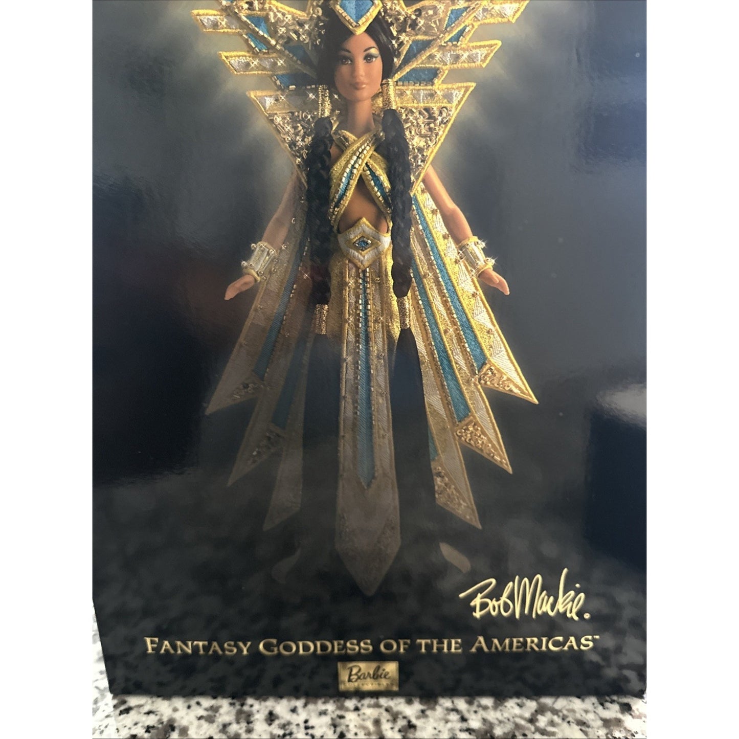 Barbie Bob Mackie Fantasy Goddess of the Americas Doll 2000 Limit Edition New