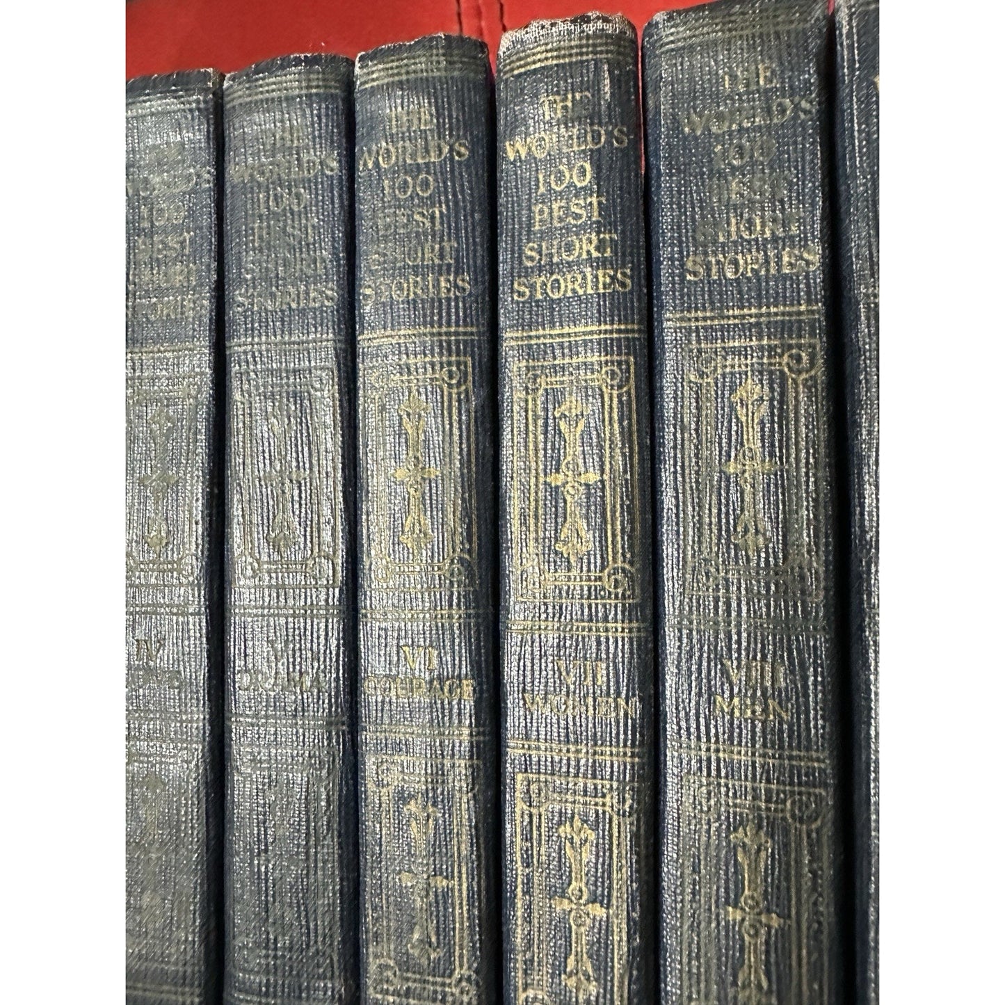 The Worlds One Hundred Best Short Stories Funk & Wagnals 1927 10 Books Like New