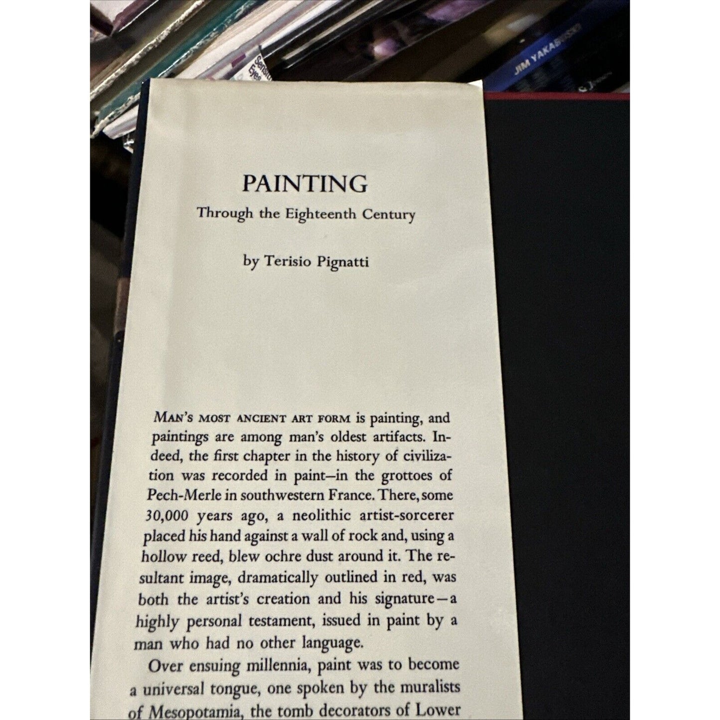 Painting Through the Eighteenth Century by Terisio Pignatti Hardcover 1974 RARE