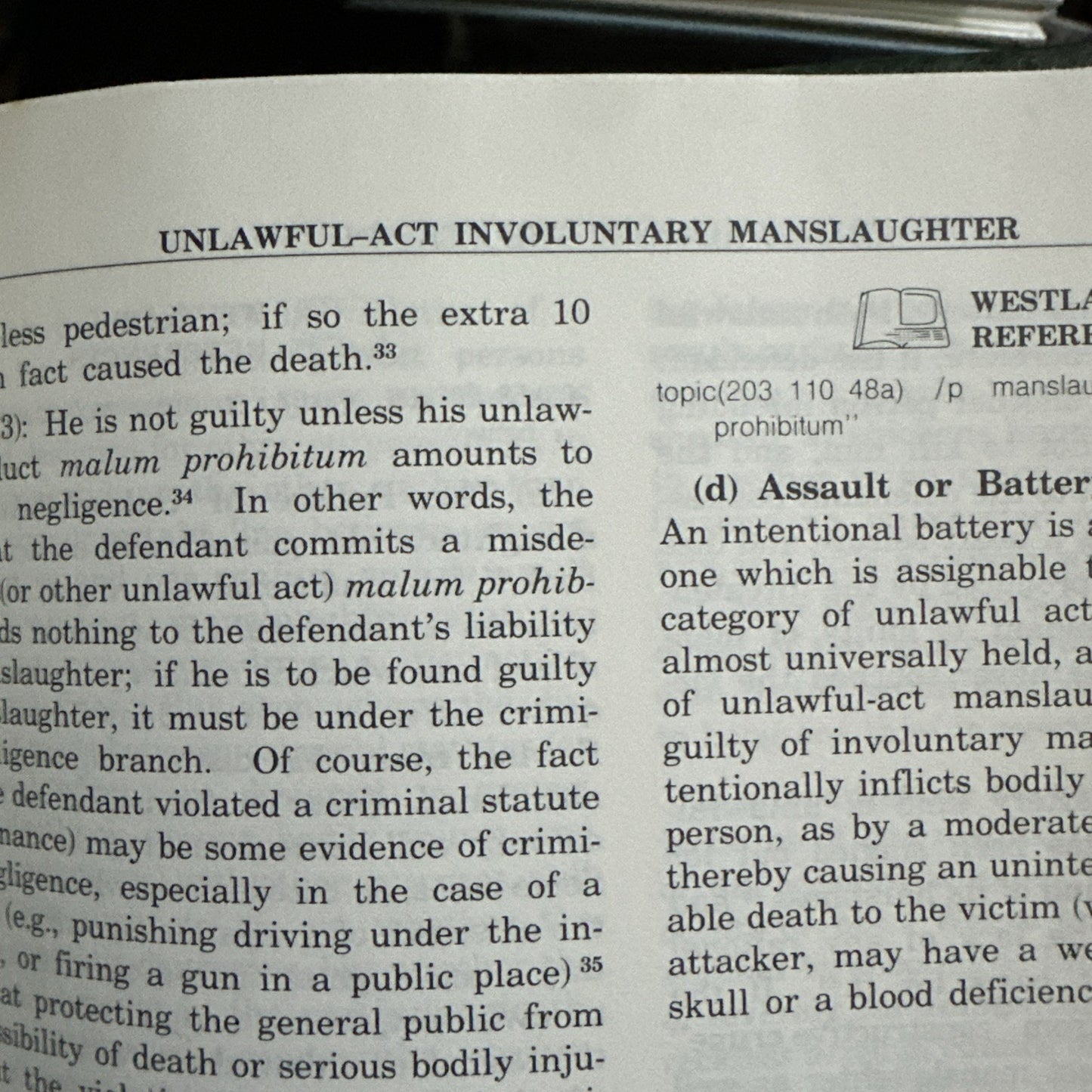Criminal Law Second Edition Hornbook Series