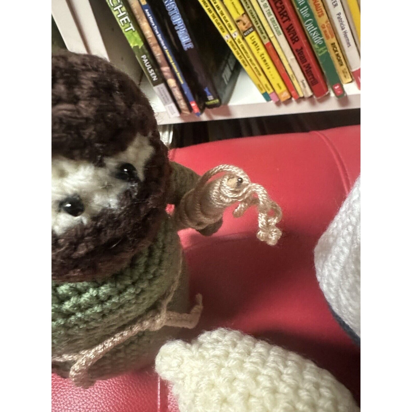 Handmaid Crocheted 4 Piece Nativity Set