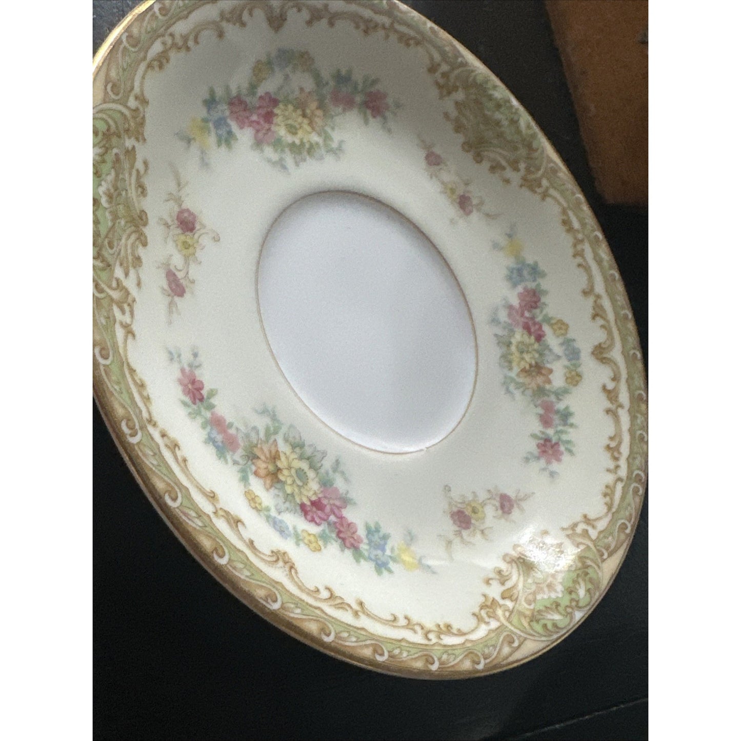 Noritake N128 Cup & Saucer 453402 4 Cups 5 Saucers