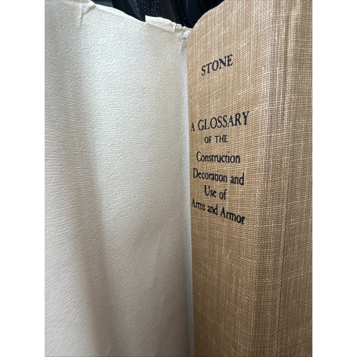 George Cameron STONE / Glossary of the Construction Decoration and Use 1970