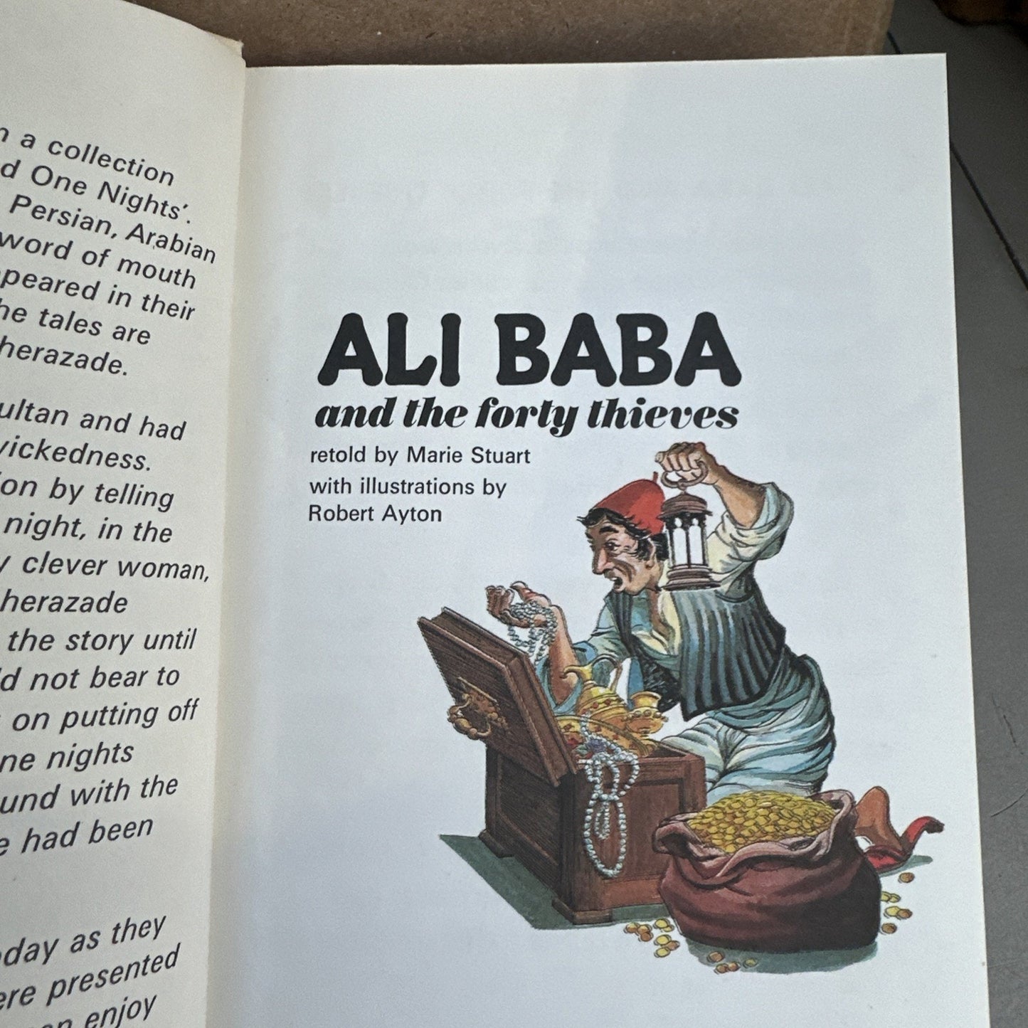 Ladybird Book - Ali Baba &The Forty Thieves - Series 740 - 1975 - Great Pages