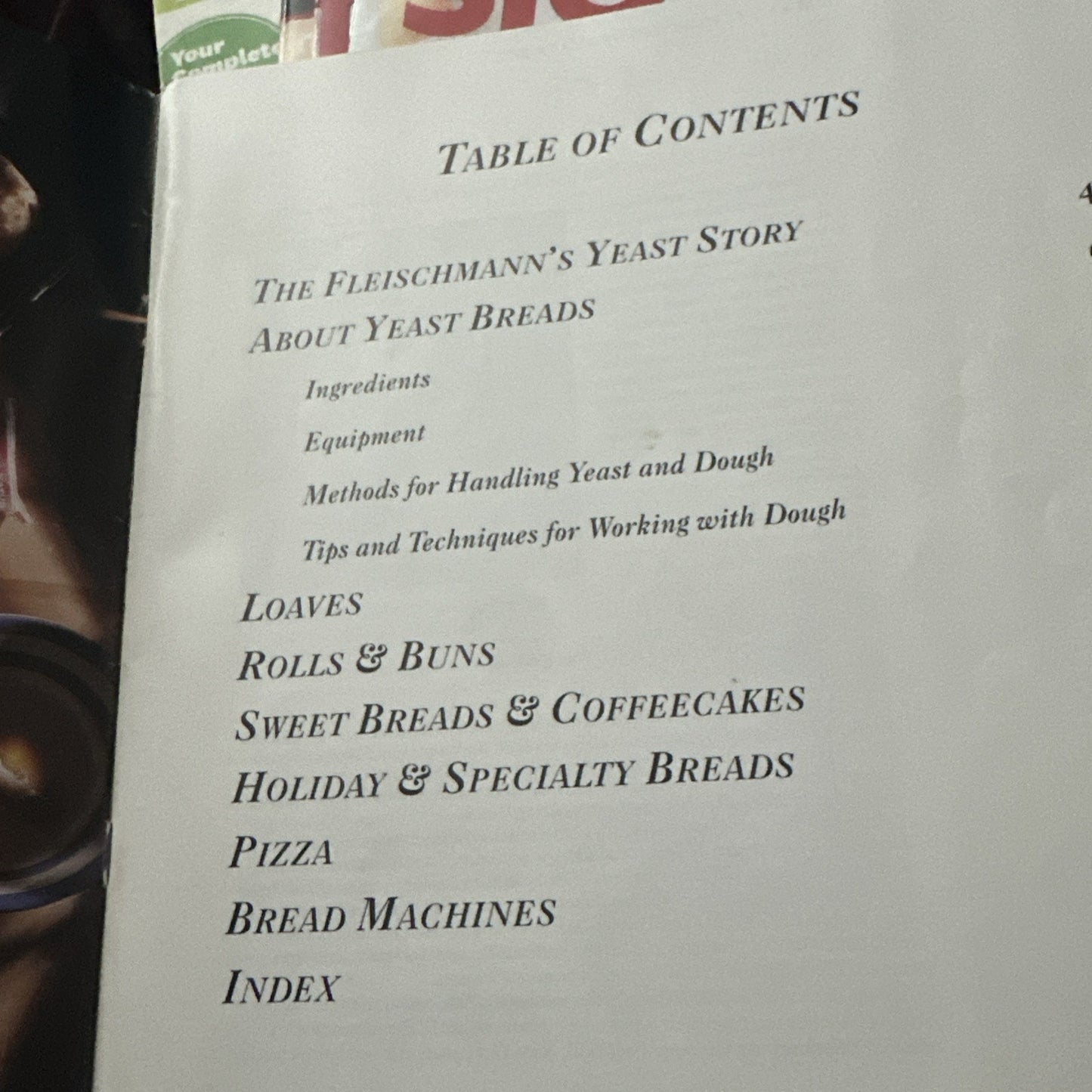 Pre-Owned Fleischmann's Yeast Best-Ever Breads Cookbook 2nd Printing 1995