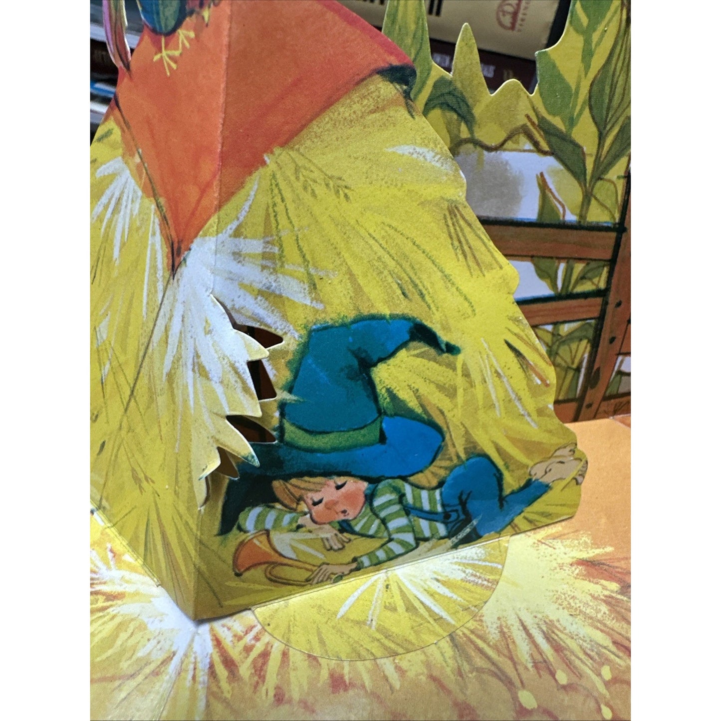 Vintage Hallmark Mother Goose Pop-Up Childrens Book Hardcover w/ Dust Jacket HTF