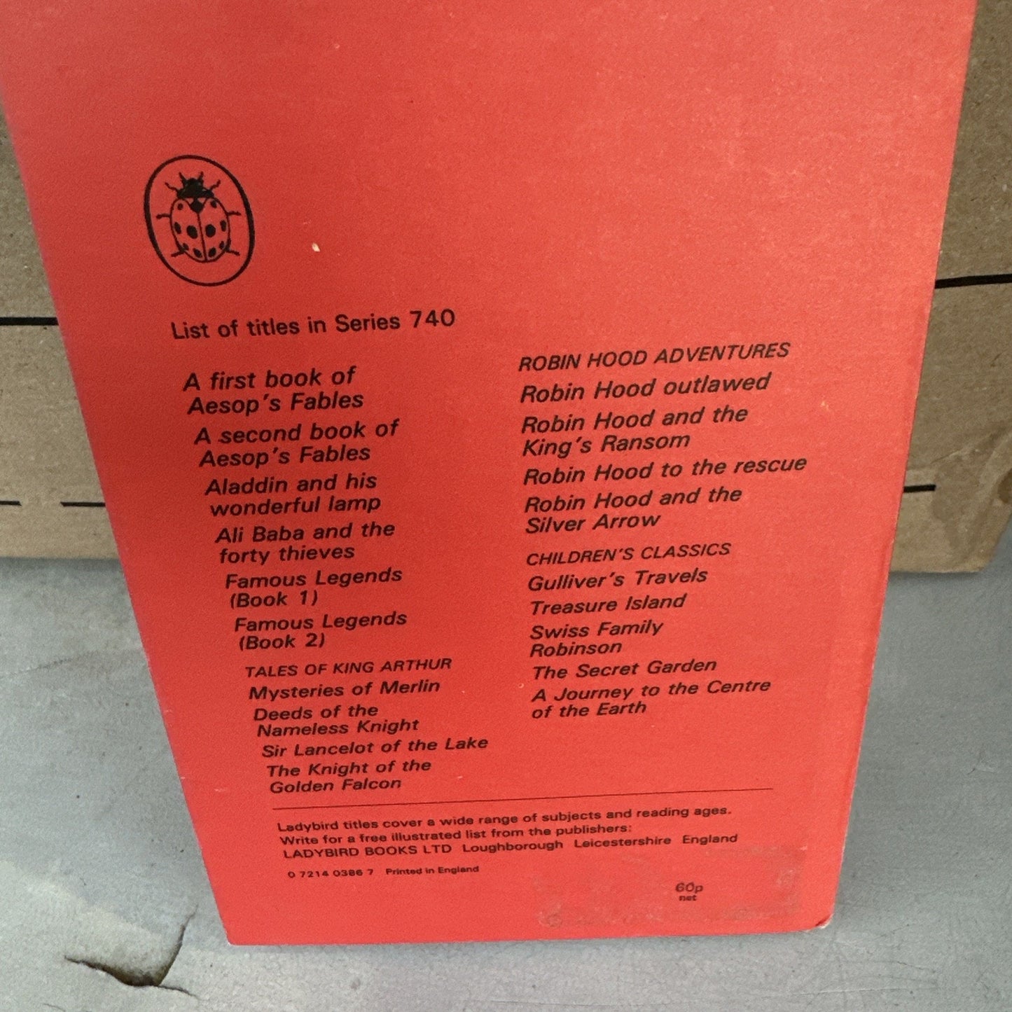 Ladybird Book - Ali Baba &The Forty Thieves - Series 740 - 1975 - Great Pages
