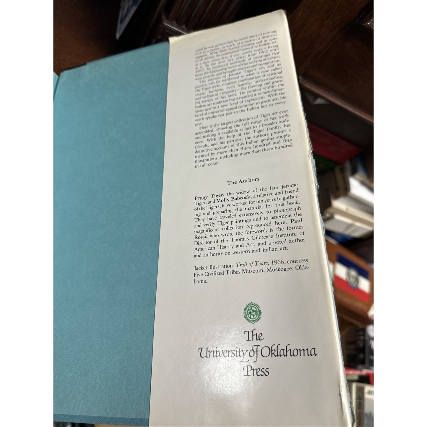 The Life and Art of Jerome Tiger: War to Peace, Death to Life HC w/Dust Jacket