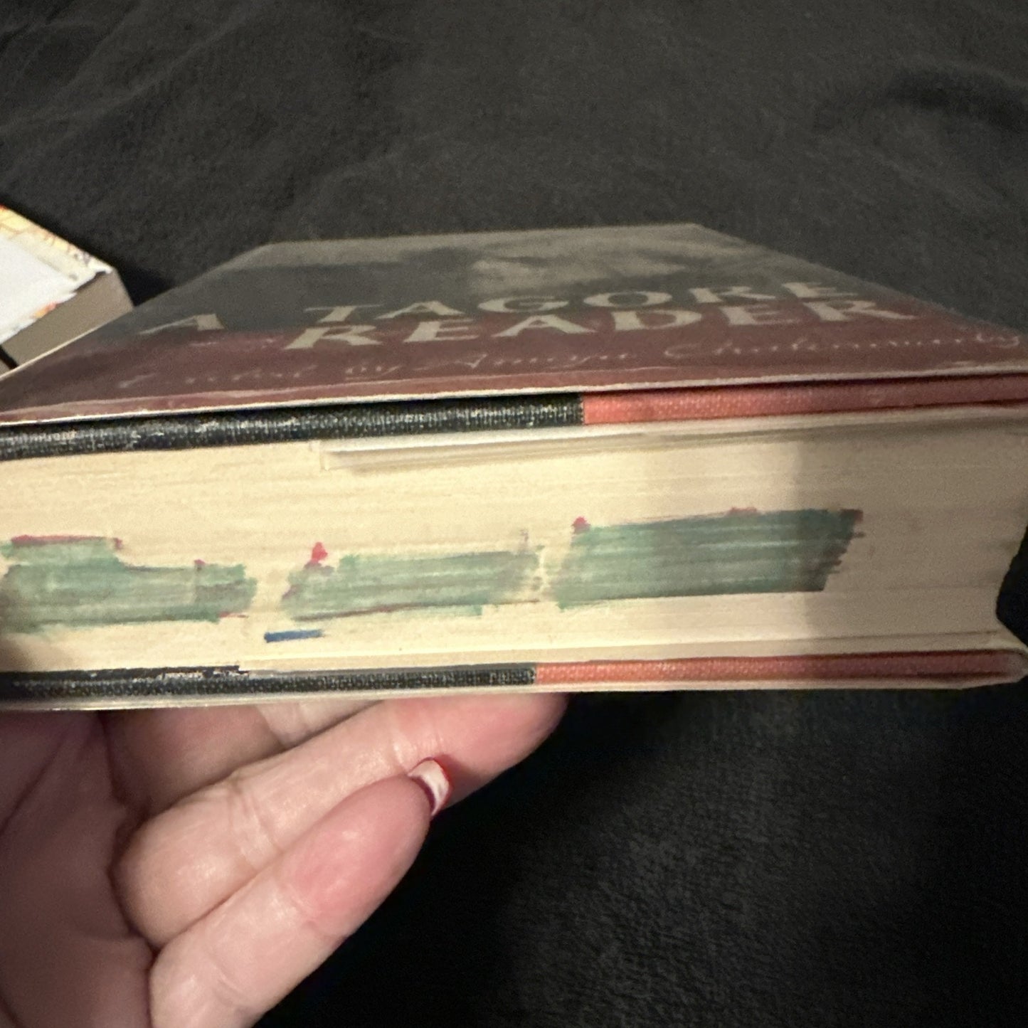 A Tagore Reader edited by Amiya Chakravarty- 1961 1st Edition 1st Printing HC DJ