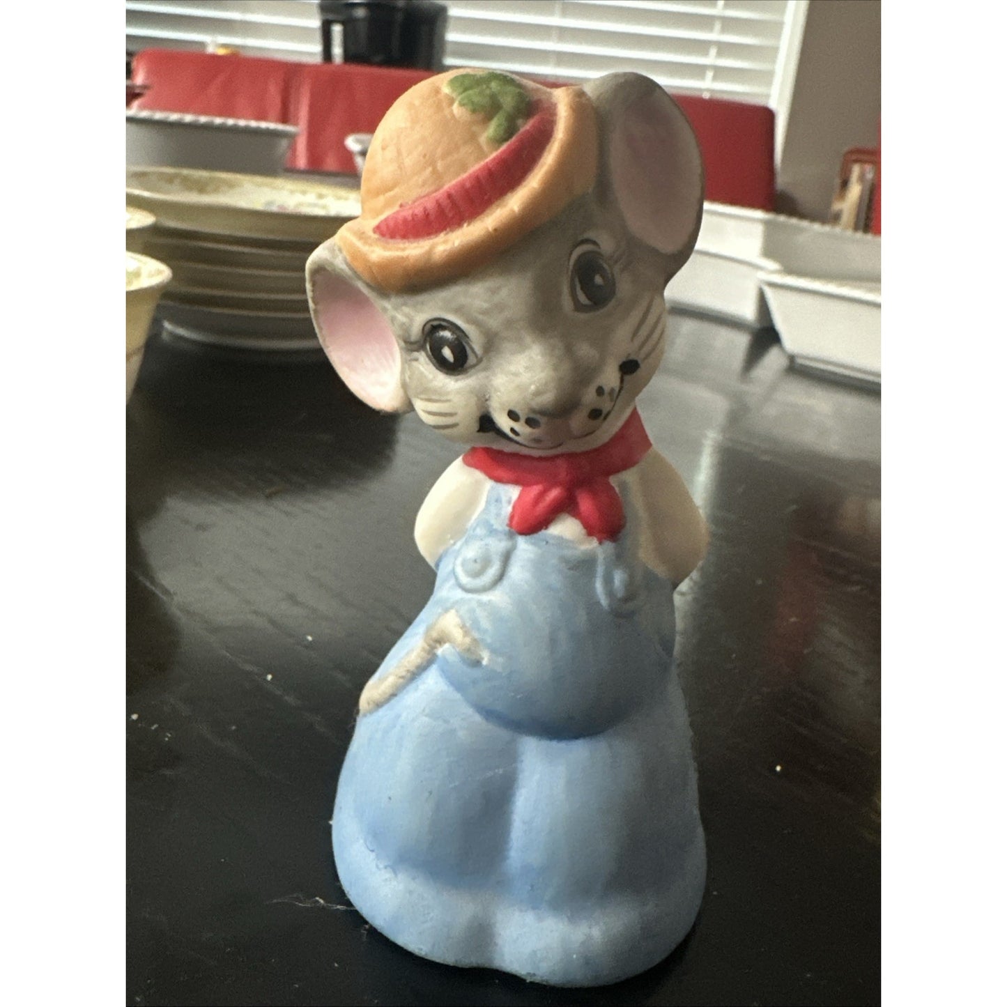 VTG. Jasco Hand Painted Mouse Bell Japan