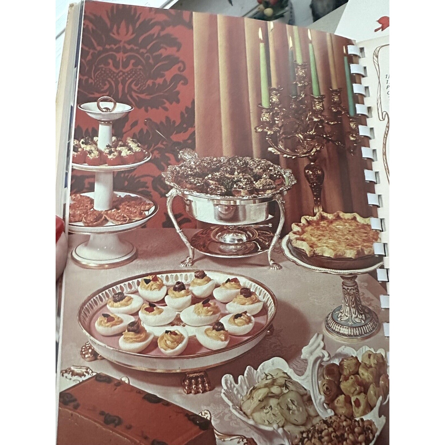 Recipes on Parade PARTY COOKBOOK Favorite Recipe of Military Officer Wives 1973