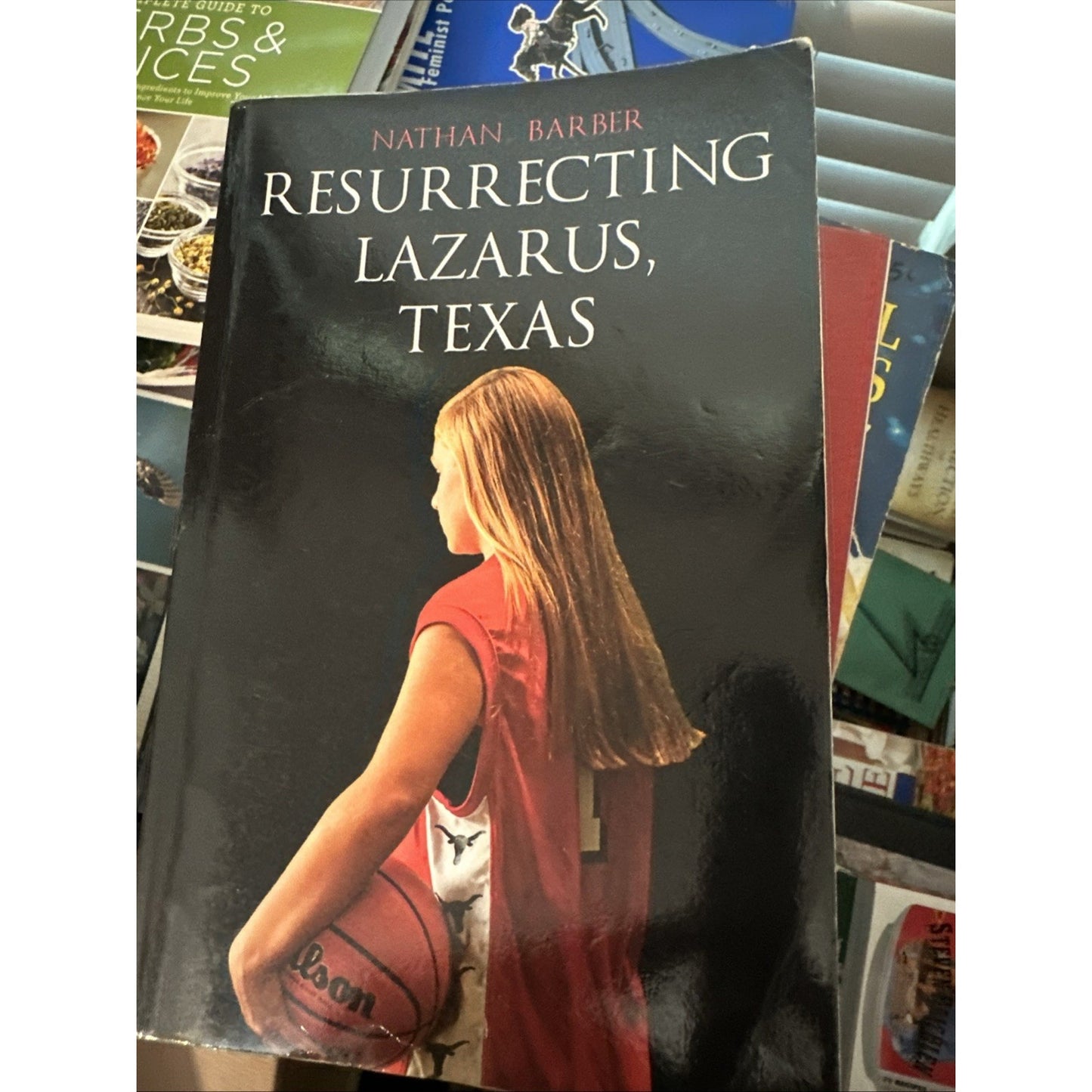 Resurrecting Lazarus, Texas by Nathan Barber (English) Paperback Book Signed