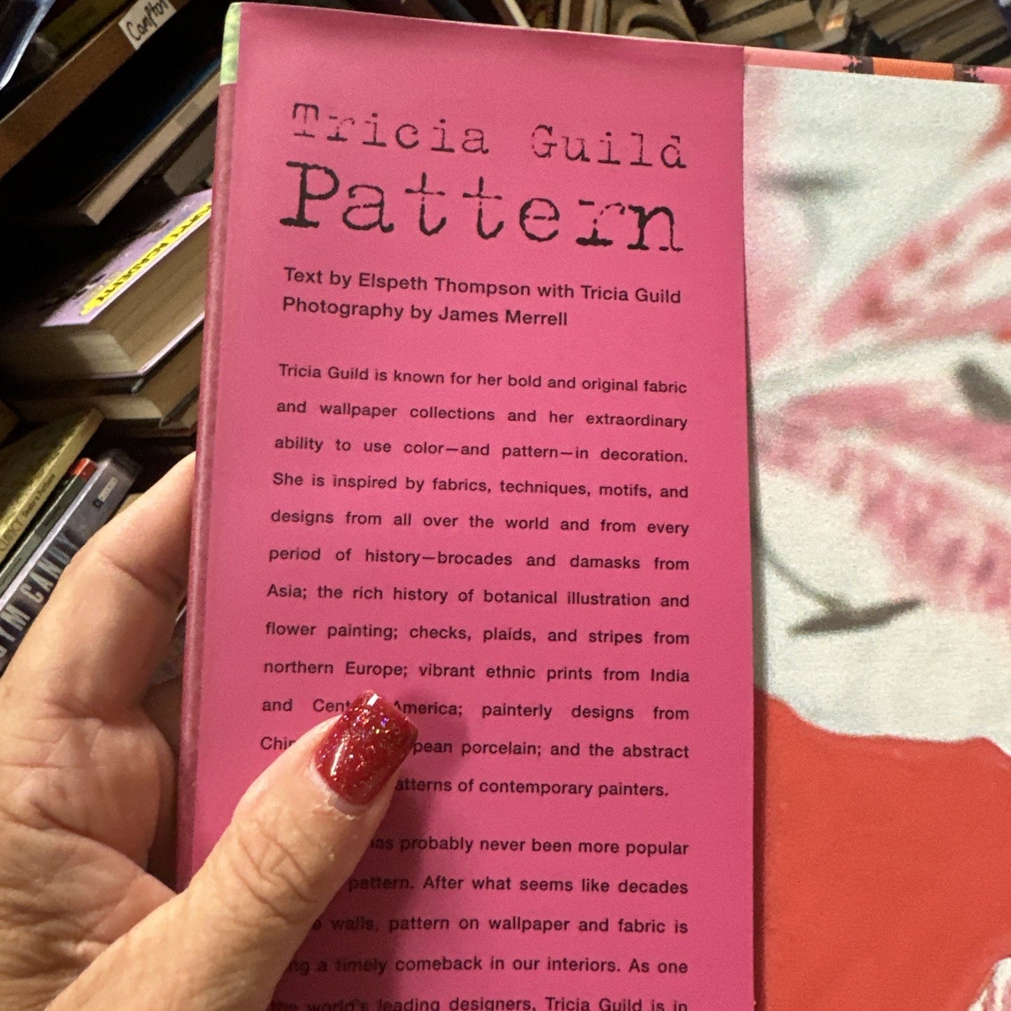 Pattern By Tricia Guild Coffee Table Book