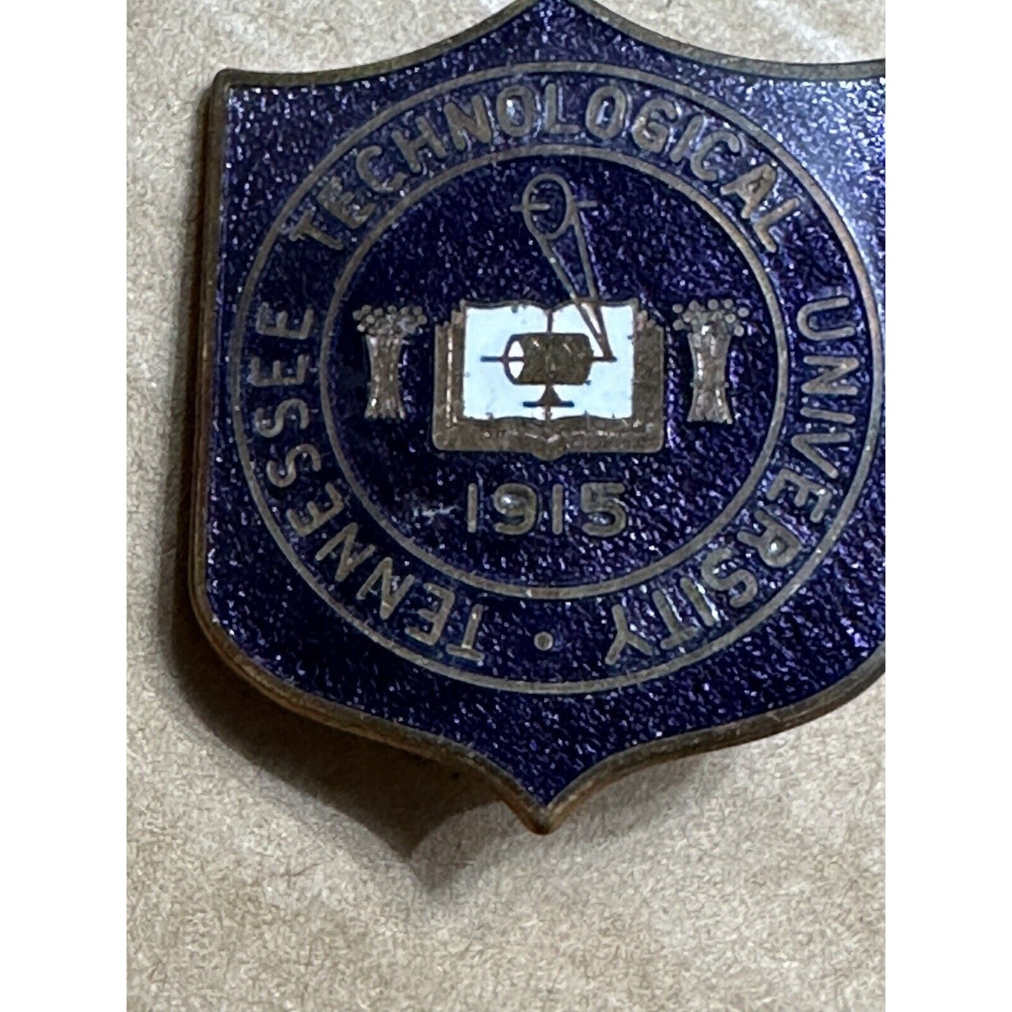 Army ROTC DI Pin: Tennessee Tech University - p/b, Meyer 9M Set Of 2