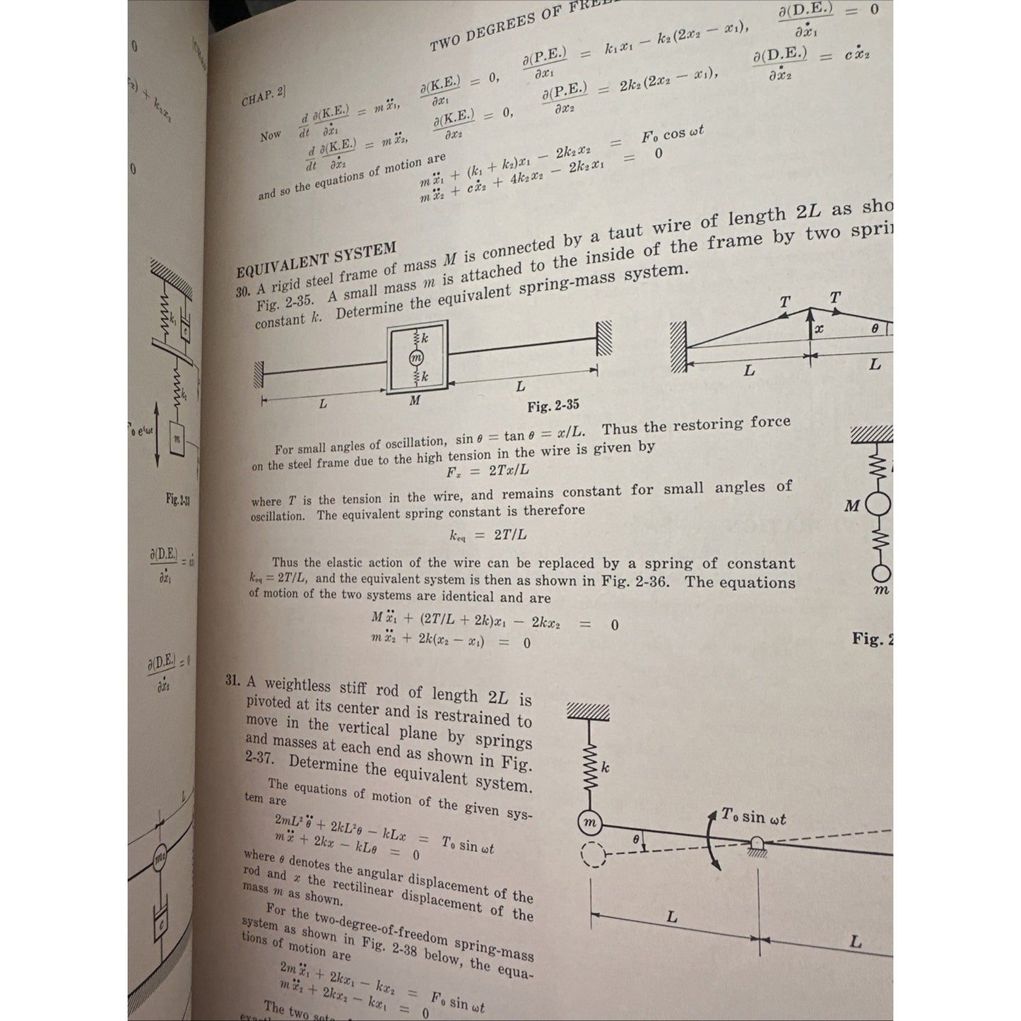 Schaum's Outline Ser: Theory & Problems Mechanical Vibrations by William Seto SC