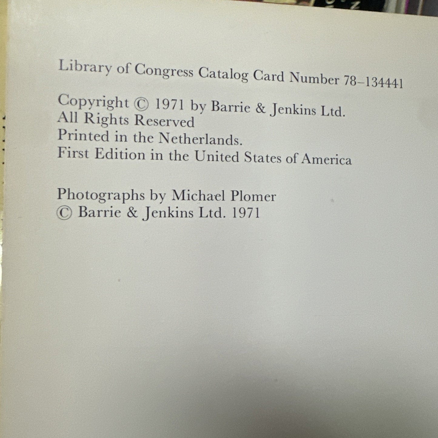 HARDBACK GOLD AND ENAMELWARE IN COLOR, Howard Ricketts, 1st edition, 1971
