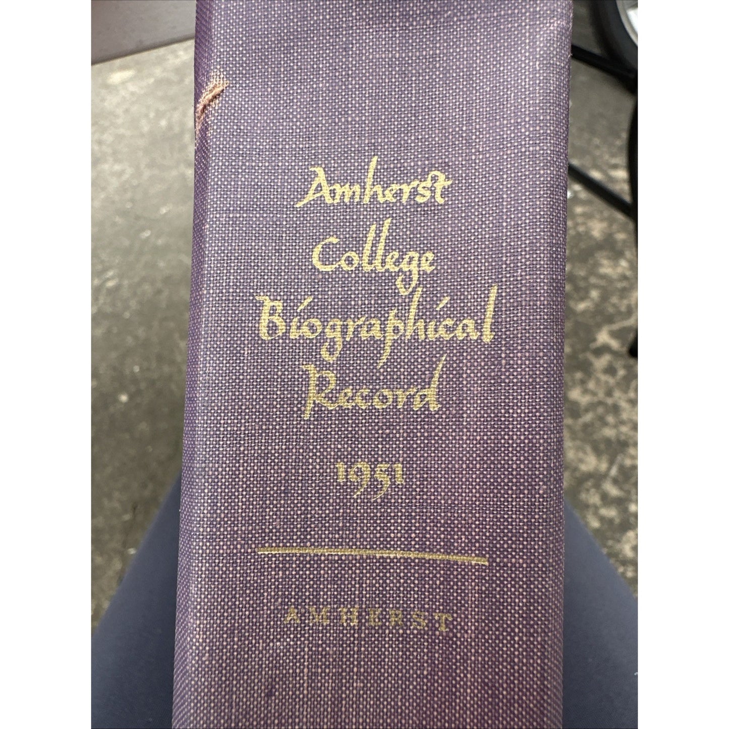 Amherst College Biographical Records 1951 Graduates & Non-Graduates 1900-1951