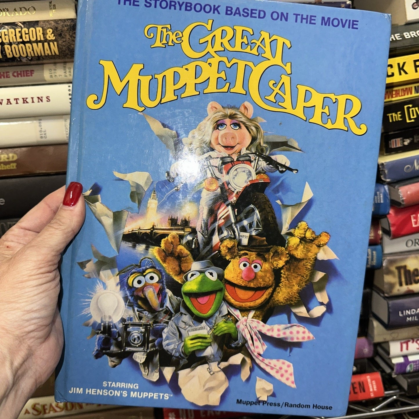The Great Muppet Caper: The Storybook Based on the Movie, 1981 (1st printing)