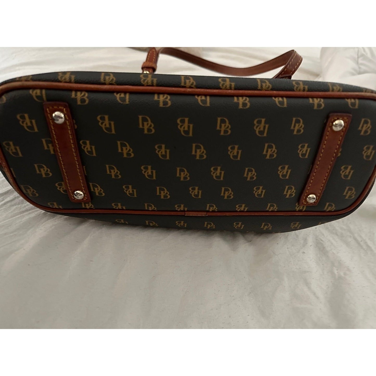 Dooney And Bourke Gretta Small Leisure Shopper Tote Smoke Grey