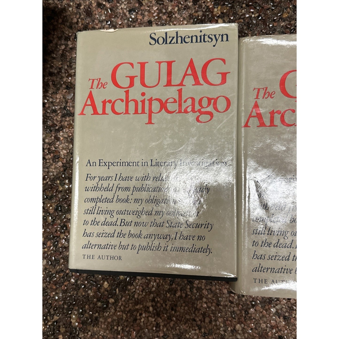 The Gulag Archipelago, Solzhenitsyn, DJ, BCE, 1st Edition, 1974