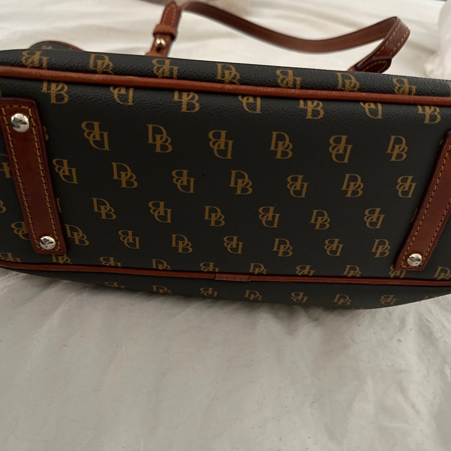 Dooney And Bourke Gretta Small Leisure Shopper Tote Smoke Grey