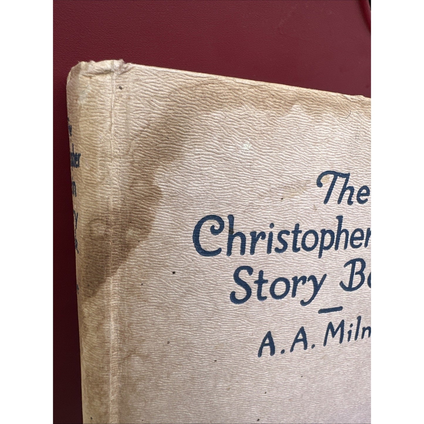 The Christopher Robin Story Book by A. A. Milne. Hardcover 1957