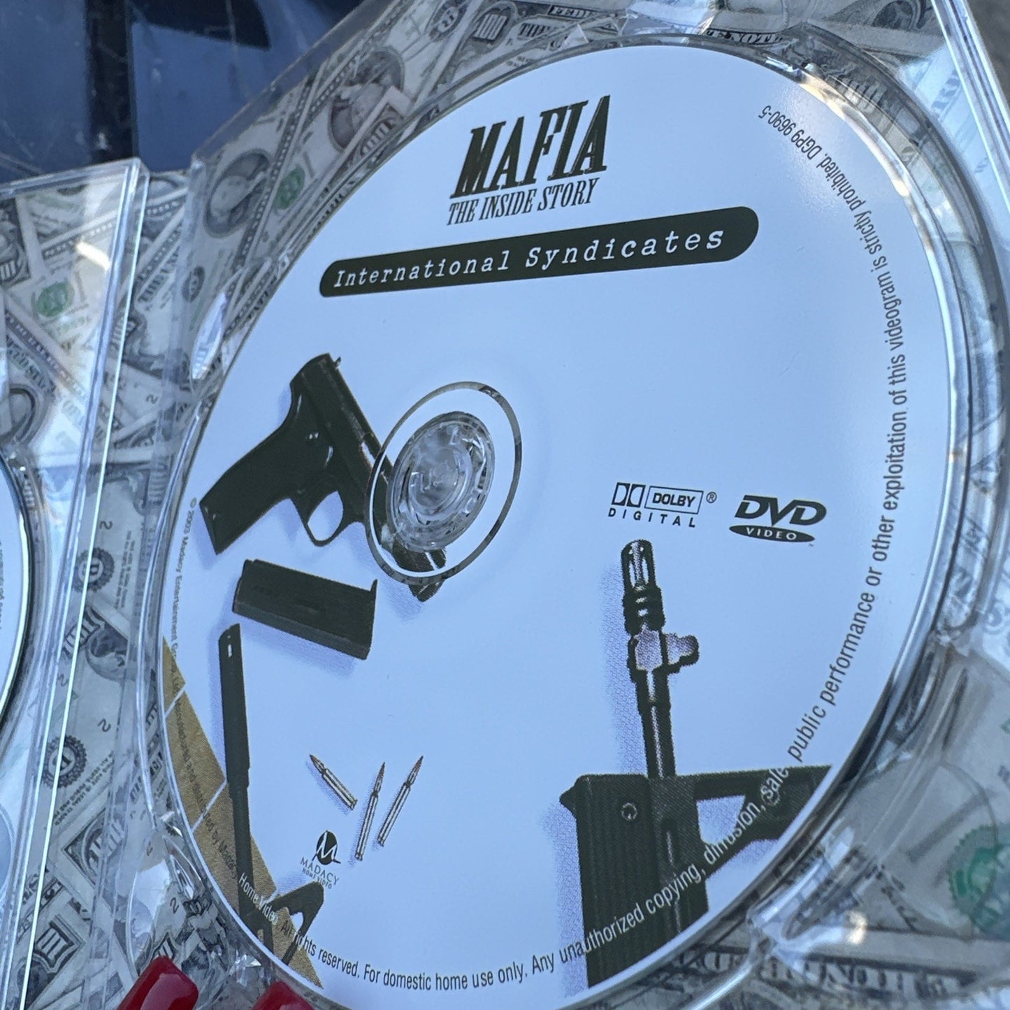 Mafia - The Inside Story (DVD, 2003, 5-Disc Set) Slipcase Organized Crime