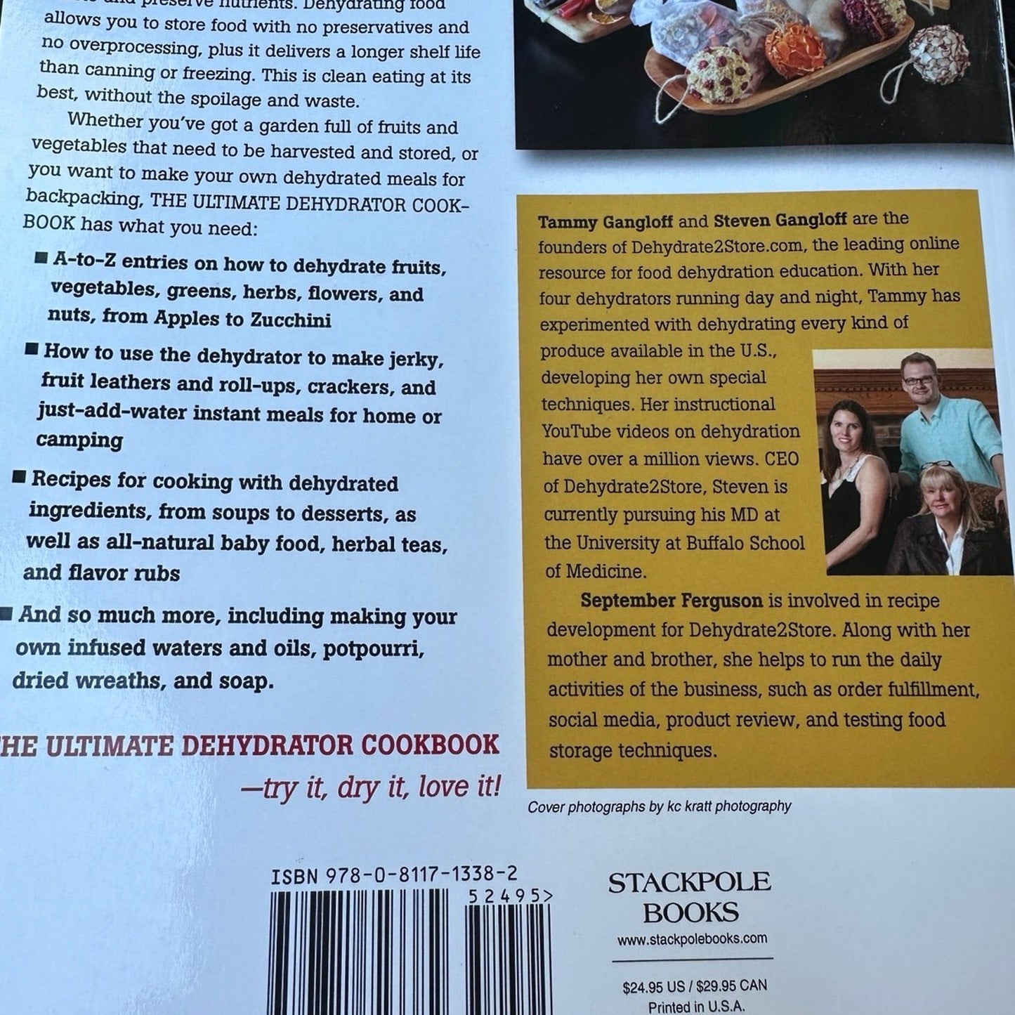 The Ultimate Dehydrator Cookbook: The Complete Guide to Drying Food