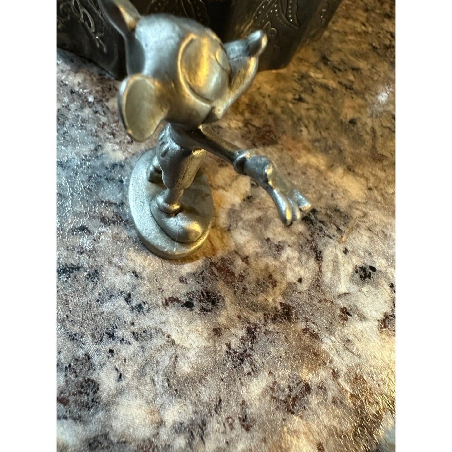 Vintage Walt Disney Prod. Pewter figurine Mickey Mouse 1.5"
